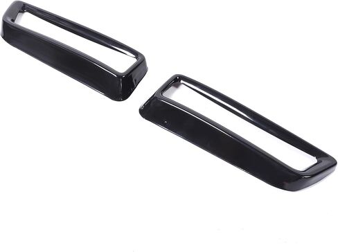 غطاء كاتم صوت ماسورة العادم الخارجي للسيارة غطاء ماسورة عادم المصد الخلفي متوافق مع ملحقات كاديلاك إسكاليد 2021-2024 لتزيين الحلق (أسود) in Saudi Arabia