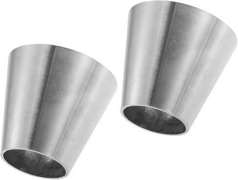 سيارة مغزل العادم بيند الكوع الأنابيب 304 الفولاذ المقاوم للصدأ متحدة المركز المخفض 1.5 "OD إلى 2.5" OD 2 قطعة استبدال in Kuwait