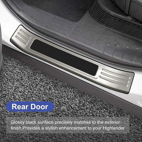 واقي عتبة الباب OSNLEW لسيارة تويوتا هايلاندر 2020-2026 واقي عتبة الباب in Kuwait