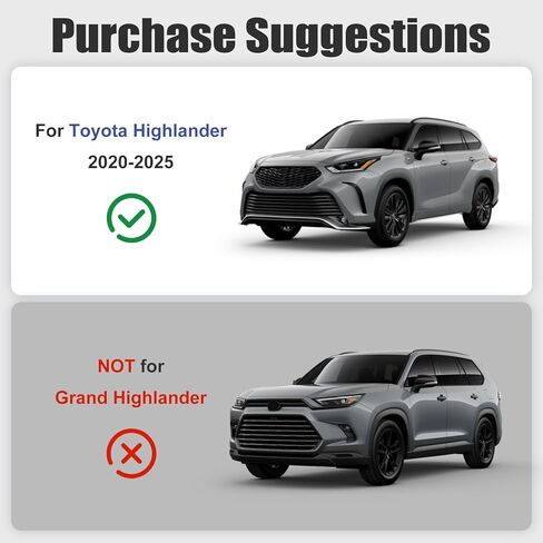 واقي عتبة الباب OSNLEW لسيارة تويوتا هايلاندر 2020-2026 واقي عتبة الباب in Kuwait