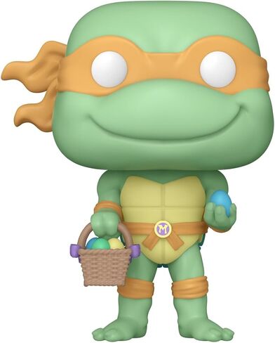 Funko POP! Vinyl: Teenage Mutant Ninja Turtles (TMNT) Easter - Michelangelo - Teenage Mutant Ninja Turtles Retro/Classic - Collectable Vinyl Figure - Gift Idea - Official Merchandise in Saudi Arabia