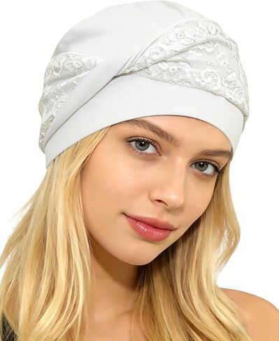 Chemo Headwear for Women Knot Beanies with Stretch Elastic Turbans Soft Cancer Hats Head Coverings Scarf Headwraps in Kuwait
