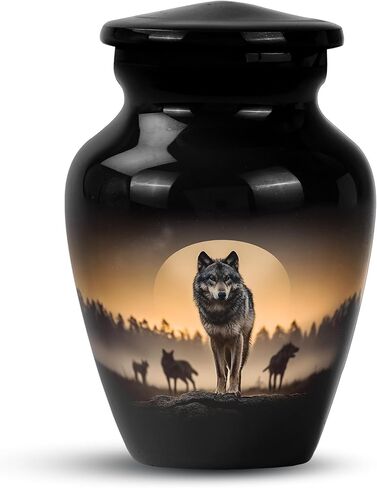 Bull Urn for Ashes for Women & Men, Large Decorative Urns for Human Ashes Adult Male Dad, Funeral Cremation Urns for Women, Ash Ash Holders for Human - 10" Large 1 Pc in Saudi Arabia