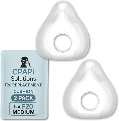 Replacement Cushion Compatible with F20 (Large) AirFit AirTouch CPAP Mask, Premium and Snug Fit, Soft and Durable Material, Covers Nose and Mouth, Large in Saudi Arabia
