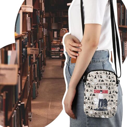 VAMSII JJK Inspired Crossbody Bag Japanese Anime Lover Merch JJK Fans Gift in Saudi Arabia