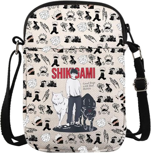 VAMSII JJK Inspired Crossbody Bag Japanese Anime Lover Merch JJK Fans Gift in Saudi Arabia