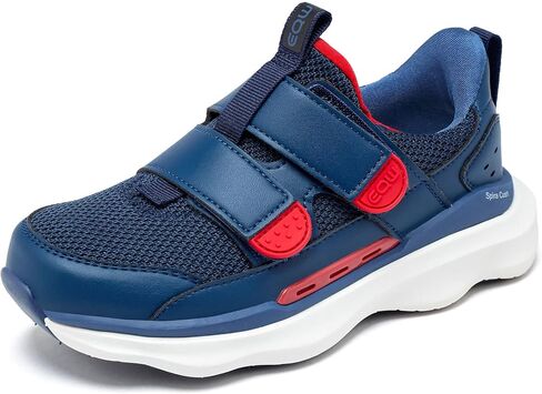 أحذية EQW للأطفال بمقدمة عريضة للأولاد والبنات، أحذية رياضية للمشي والجري واسعة العرض ودعم القوس، أحذية مبطنة مزدوجة الطبقات غير قابلة للانزلاق للأطفال الصغار والأطفال الكبار in Kuwait