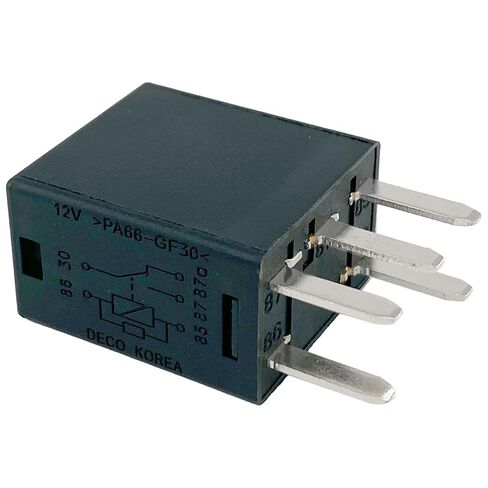 Automotive Relay 120035247 12V 30A 5-Pin - Compatible with Hyundai/Kia for Fuel Pump, Cooling Fan & Headlight Failure Fix (2-Pack)​​ in Kuwait