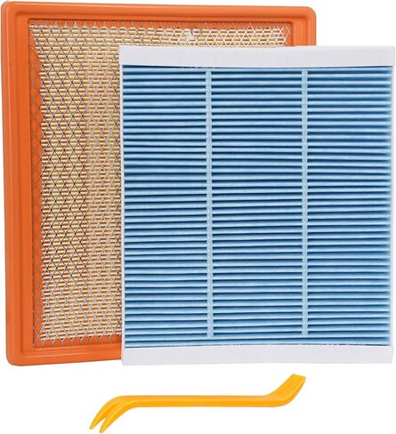 Engine Air Filter&Cabin Air Filter Combo Pack-Compatible with Chevy Colorado 2015-2022/GMC Canyon 2015-2022-CF11966&CA11959 in Kuwait