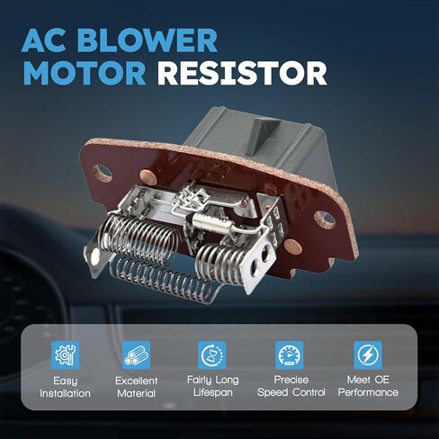 HVAC Blower Motor Resistor with Wire Harness Compatible with Ford F-100 Ranger Ranger Explorer Sport Trac Replacement for Mazda B2300 B2500 B3000 B4000 Relpace 4L5Z19A706AA in Saudi Arabia