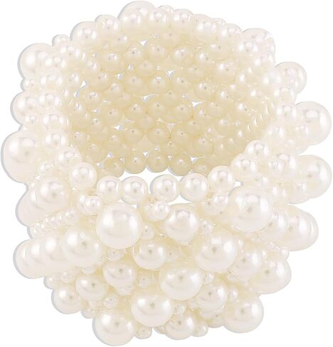 سوار نسائي عتيق من اللؤلؤ المقلد المرن لحفلات الزفاف والعطلات in Kuwait