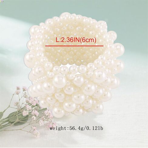 سوار نسائي عتيق من اللؤلؤ المقلد المرن لحفلات الزفاف والعطلات in Kuwait