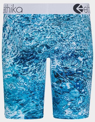 Ethika Bomber Water Staple Mens Boxer Briefs, Blue, Large in Saudi Arabia
