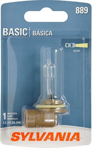 SYLVANIA - 881 Basic - Halogen Light Bulb for Fog, Cornering, and Daytime Running Lights (Contains 1 Bulb) in Saudi Arabia