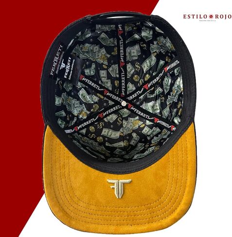 – FT160 – قبعة Snapback الأصلية – قبعة بيسبول سائق الشاحنة – تصميم مطرز بمروحة المال قابل للتعديل – أسود in Kuwait