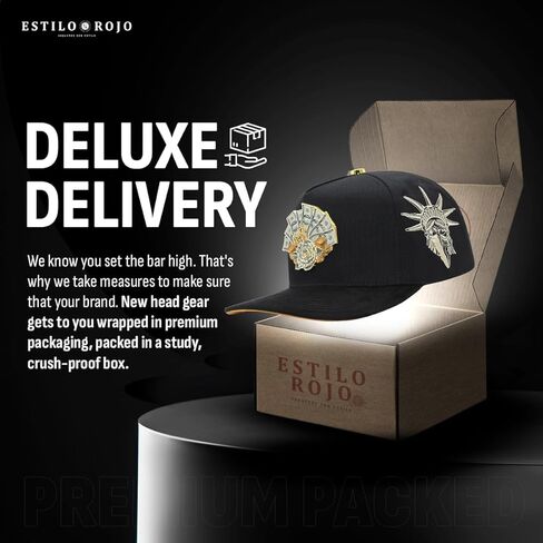 – FT160 – قبعة Snapback الأصلية – قبعة بيسبول سائق الشاحنة – تصميم مطرز بمروحة المال قابل للتعديل – أسود in Kuwait