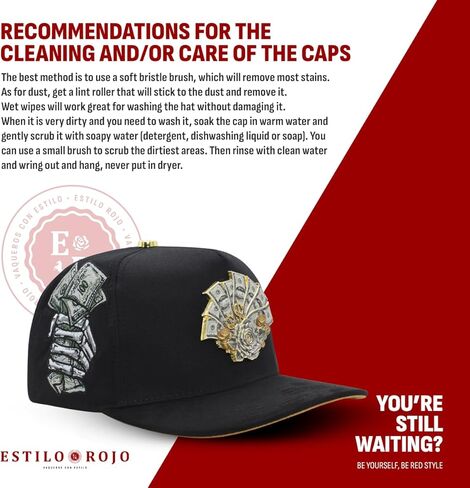 – FT160 – قبعة Snapback الأصلية – قبعة بيسبول سائق الشاحنة – تصميم مطرز بمروحة المال قابل للتعديل – أسود in Kuwait