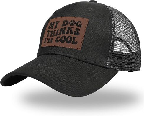 Best Dog Dad Ever Hat Dog Dad Gifts for Men Women Black Baseball Cap in Kuwait