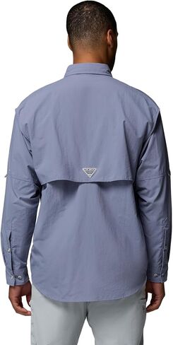Columbia Men's PFG Bahama II Long Sleeve Fishing Shirt, New Moon, Large in Saudi Arabia