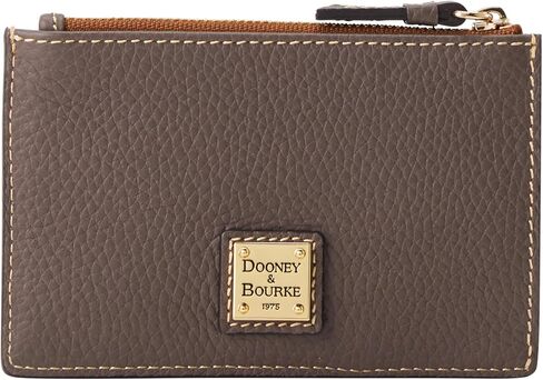 Dooney & Bourke Pebble Grain Zip Credit Card Case in Saudi Arabia