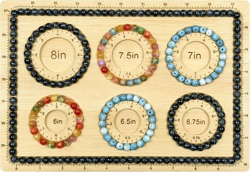 لوحات خرز بيتويسوسو لصنع المجوهرات، لوحة خرز من الخيزران لصنع أساور المجوهرات، لوحة خرز السوار، لوحة خرز السوار للسوار، مستلزمات صناعة المجوهرات، القلائد، صغيرة الحجم بنفسك in Kuwait