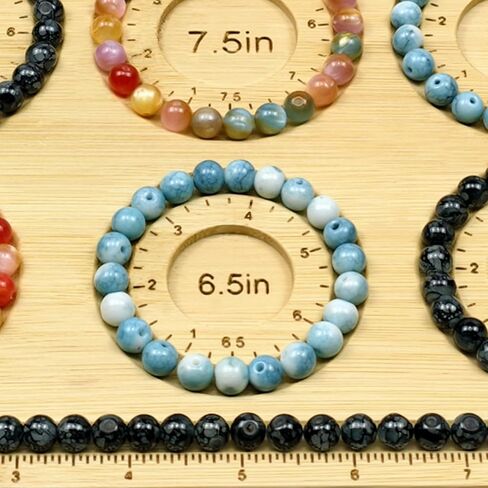 لوحات خرز بيتويسوسو لصنع المجوهرات، لوحة خرز من الخيزران لصنع أساور المجوهرات، لوحة خرز السوار، لوحة خرز السوار للسوار، مستلزمات صناعة المجوهرات، القلائد، صغيرة الحجم بنفسك in Kuwait