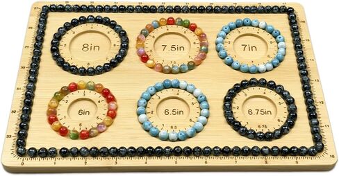 لوحات خرز بيتويسوسو لصنع المجوهرات، لوحة خرز من الخيزران لصنع أساور المجوهرات، لوحة خرز السوار، لوحة خرز السوار للسوار، مستلزمات صناعة المجوهرات، القلائد، صغيرة الحجم بنفسك in Kuwait