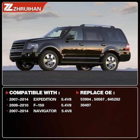 مجموعة المحول الحفاز المتوافقة مع F150 2009-2010 & Navigator 2007-2014 & Expedition 2007-2014 5.4L V8، استبدل OE: 53904 50567 645282 30497 EPA Compliant in Kuwait