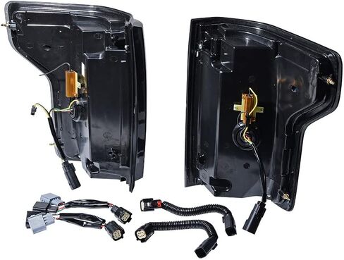 Compatible with 2015-2020 Ford F150 Left Right Sequential Turn Signal Driving Reverse Tail Light Assembly + High Mount Third Brake Lamp in Saudi Arabia
