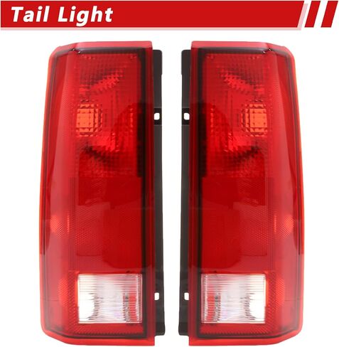Tail Light Assembly Compatible With 1985-2005 Chevy Astro/GMC Safari Driver and Passenger Side Rear Lamps Pair GM2800113 GM2801112 | 5978023 5978024 in Kuwait