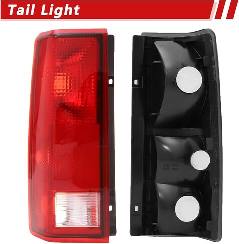 Tail Light Assembly Compatible With 1985-2005 Chevy Astro/GMC Safari Driver and Passenger Side Rear Lamps Pair GM2800113 GM2801112 | 5978023 5978024 in Kuwait