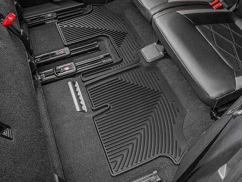 WeatherTech All-Weather Floor Mats for VW Atlas 3rd Row (W658), Black in Saudi Arabia