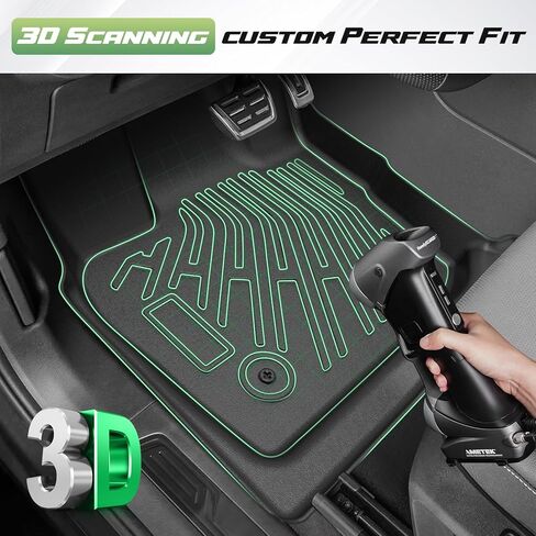Escape Floor Mats - Car Mats for Ford Escape 2009-2012, Mazda Tribute & 2009-2011 Mercury Mariner, All Weather Floor Mats and Cargo Liner for Escape Accessories, Heavy Duty Rubber Mats in Saudi Arabia