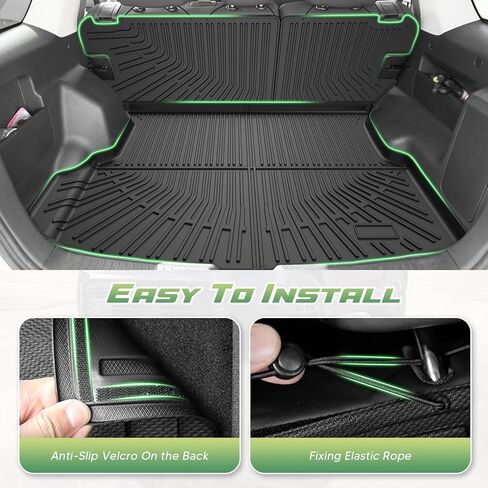 Escape Floor Mats - Car Mats for Ford Escape 2009-2012, Mazda Tribute & 2009-2011 Mercury Mariner, All Weather Floor Mats and Cargo Liner for Escape Accessories, Heavy Duty Rubber Mats in Saudi Arabia