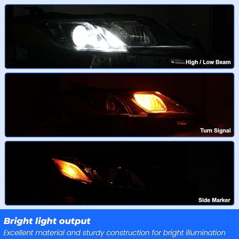 المصابيح الأمامية JFN متوافقة مع 2018 2019 2020 2021 2022 2023 2024 Toyota Camry L LE SE من الكروم، جانب الركاب (يمين) in Kuwait