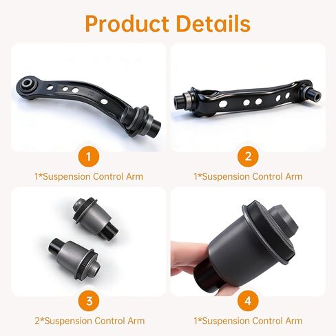 Full Subframe Crossmember Bushing and Arm Set Replacement for Nissan Versa 2007-2012 54400-EL000 RK641723 RK641724 54400 EL000 54524 EL000 54525 EL000 CMS301126 CMS301127 in Kuwait