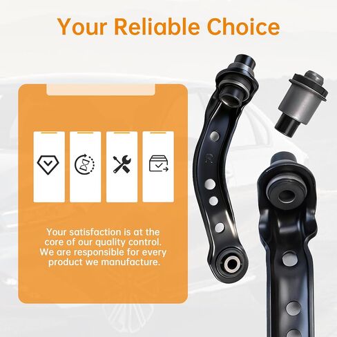 Full Subframe Crossmember Bushing and Arm Set Replacement for Nissan Versa 2007-2012 54400-EL000 RK641723 RK641724 54400 EL000 54524 EL000 54525 EL000 CMS301126 CMS301127 in Kuwait