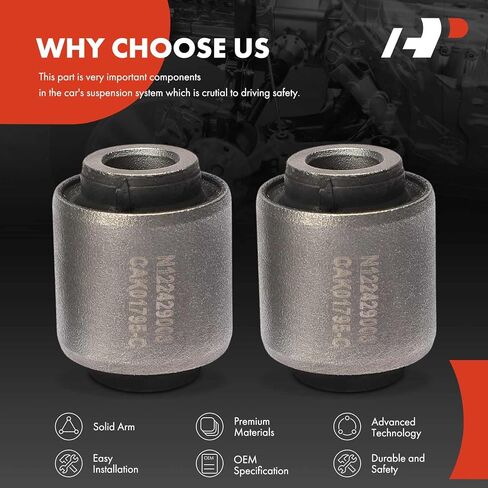 A-Premium 2 x Rear Control Arm Bushing Kit, Compatible with Nissan Altima 2007 2008 2009 2010 2011 2012 in Saudi Arabia