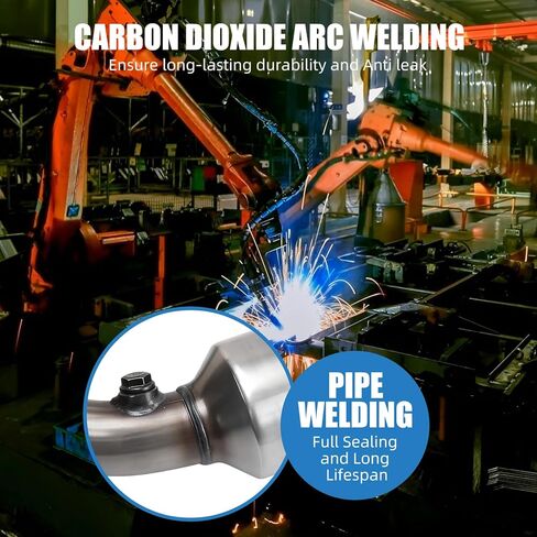 Catalytic Converter Compatible with 2007-2008 Avalanche, Suburban, Yukon XL 1500, 2007-2010 Sierra 1500, 4.3/4.8/5.3/6.0L, 645459, 50450, OPCG4052A, 776426, 776368, Manifold Catalytic Converter in Kuwait