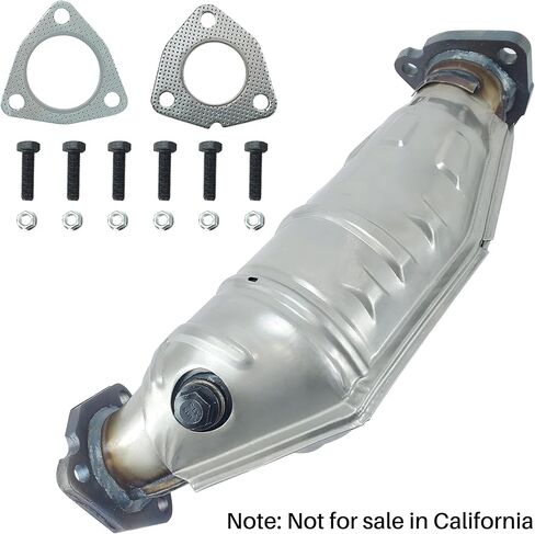Catalytic Converter Compatible with Audi A4 2001-2006 1.8T,Audi A4 Quattro 2001-2006 1.8T,Volkswagen Passat 1998-2005 1.8T,Replace 16087,48059(EPA Compliant standard) in Saudi Arabia