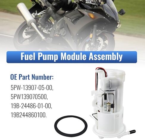 5PW-13907-05-00 مجموعة وحدة مضخة الوقود مع ختم متوافق مع Yamaha YZF-R1 2002-2006 متوافق مع Yamaha YZF-R6S 2006-2009 متوافق مع YZF-R6 2003-2005 استبدال # 19B-24486-01-00 in Kuwait