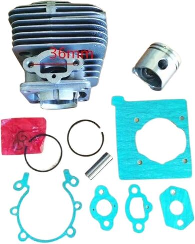 Cylinder Kit With Full Gasket 38mm Fits OM EMAK 436 36 37 OM36 OM38 Zylinder With Piston Ring Pin Clips in Kuwait