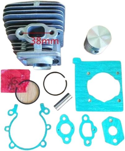 Cylinder Kit With Full Gasket 38mm Fits OM EMAK 436 36 37 OM36 OM38 Zylinder With Piston Ring Pin Clips in Kuwait