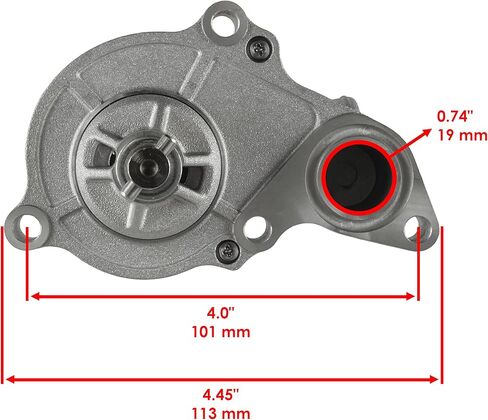 Caltric Water Pump Assembly Compatible with Suzuki Quadsport Z400 LT-Z400 LTZ400 2x4 2005 2006 2007 2008 2009 2010 2011 2012 2013 with Oring in Saudi Arabia
