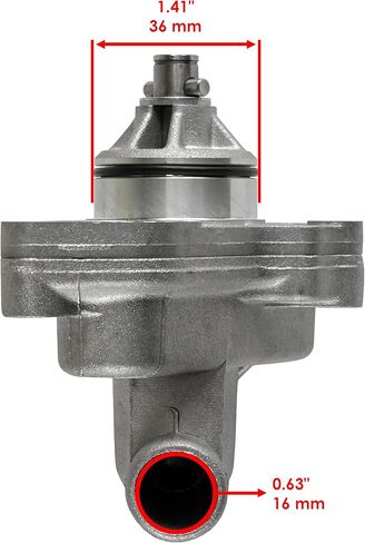 Caltric Water Pump Assembly Compatible with Suzuki Quadsport Z400 LT-Z400 LTZ400 2x4 2005 2006 2007 2008 2009 2010 2011 2012 2013 with Oring in Saudi Arabia