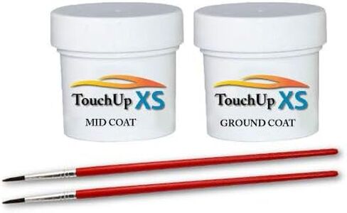 TouchupXS-Perfect Match For Kia Carnival C7R Flare Red Metallic Half oz Touch Up Paint in Kuwait