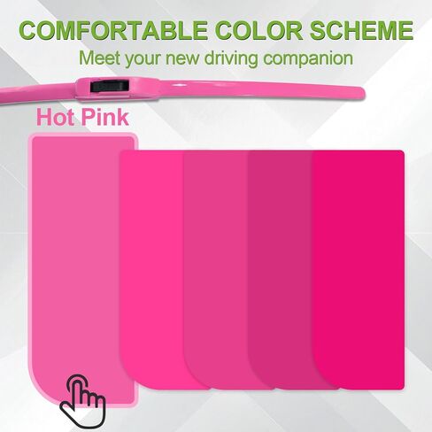 جودة OEM 22 بوصة + 21 بوصة شفرات ممسحة الزجاج الأمامي PARRATI Premium لجميع المواسم باللون الوردي الساخن (مجموعة من 2) in Kuwait