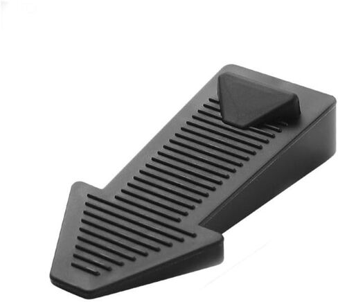 Door Block 2Pcs Silicone Anti-Skid Safety Portable Doorstops Door Wedge Children Protection in Saudi Arabia