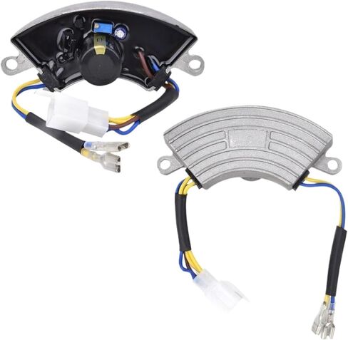 1pcs Automatic Voltage Regulator 2~3kw Petrol Generator Automatic Voltage Regulator Adjustable Single Phase Voltage Stabilizer Gasoline Generator Spare Parts in Saudi Arabia