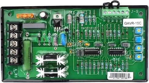 1pcs Universal Generator Automatic Voltage Regulator GAVR-15C 15A Voltage Regulator Genset Parts in Saudi Arabia